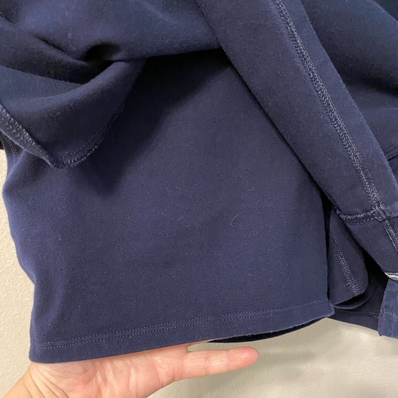 EUC T by Talbots skort in navy blue, size L - Picture 6 of 7